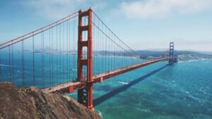 Golden Gate Bridge in California