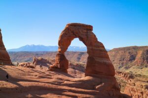 Red rocks and arches in Utah