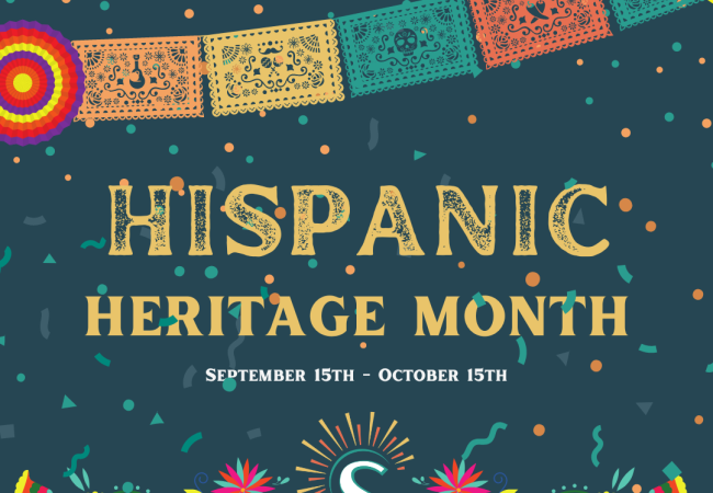 Festive Hispanic Heritage Month banner